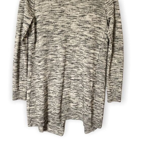 Theory Trincy C Evian Space-dye open Cardigan in marled gray, Size P/XS - Picture 8 of 10